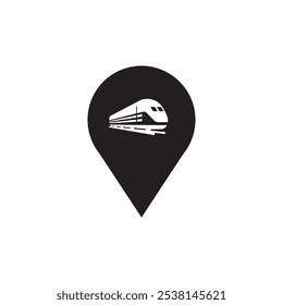 train point mark logo design