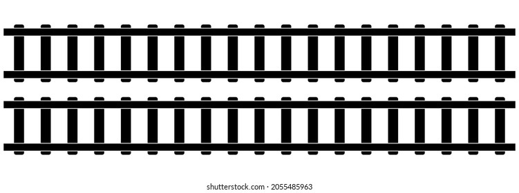 train railway icon set, train railway vector set sign symbol of transportations