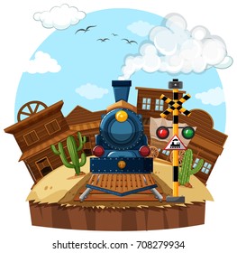 Viaje en tren en la ilustración occidental