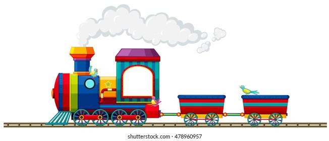 Entrenar en la ilustración de la pista