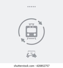 Train services renew icon