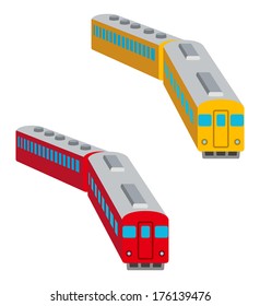 Train set, bird's eye view