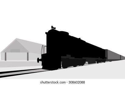 Train Silhouette