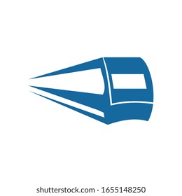 Train station logo template vector illustration design