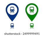 train station pin for direction,navigation,