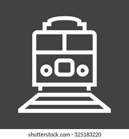 Train, steam, transportation icon vector image. Can also be used for transport, transportation and travel. Suitable for mobile apps, web apps and print media. 