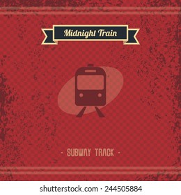 train subway retro page