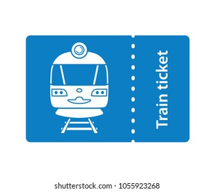 Train ticket icon