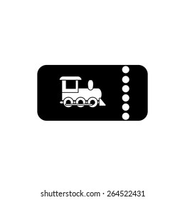 Train ticket icon