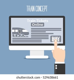 Train ticket icon