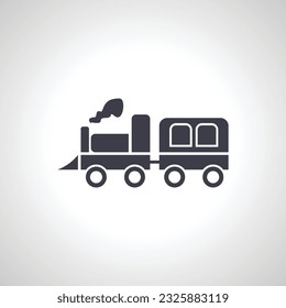 Train toy icon. Train toy icon.