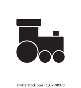 train toy icon glyph