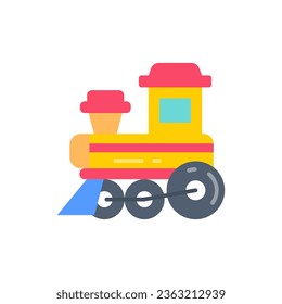 Train Toy icon in vector. Illustration