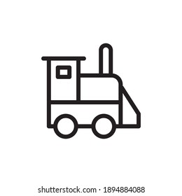 
Icono del Juguete de Tren en vector. Logotipo