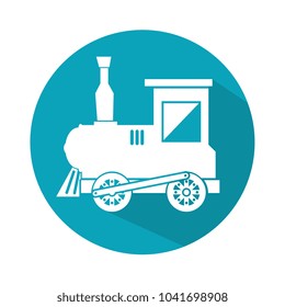 train toy isolated icon