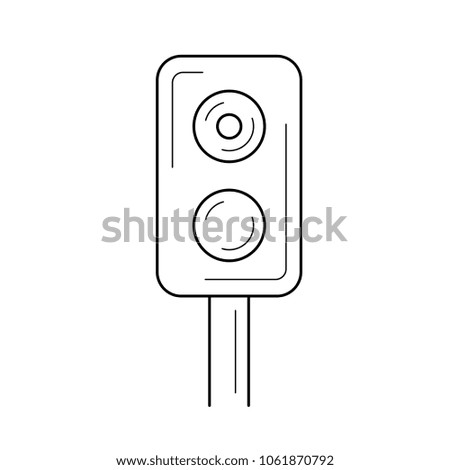 Similar – Image, Stock Photo Traffic light system for homosexuals