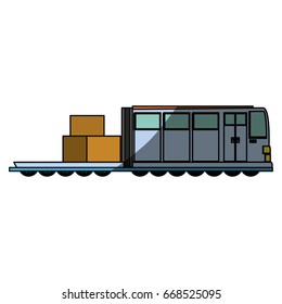 Train transport isolated