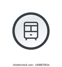 Train Vector App Icon Stock Vector (royalty Free) 1408870016 