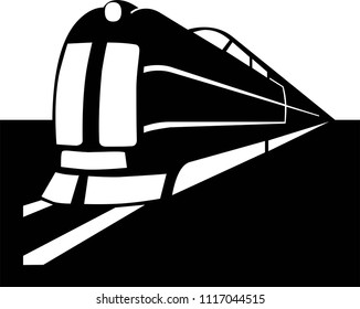 train vector icon
