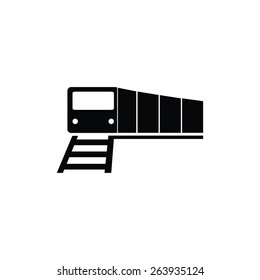 train vector icon
