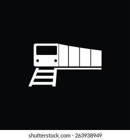 train vector icon