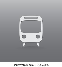 train vector icon