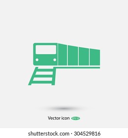 train vector icon