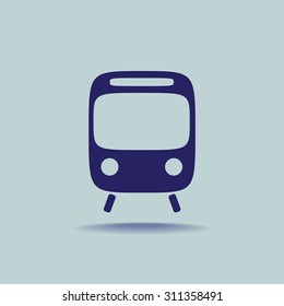 train vector icon