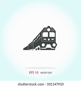 Train vector icon.