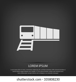 train vector icon