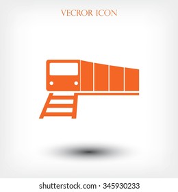 train vector icon