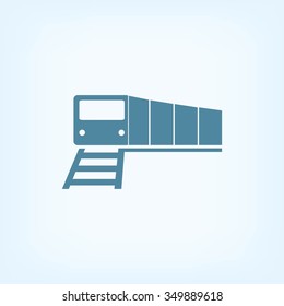 train vector icon