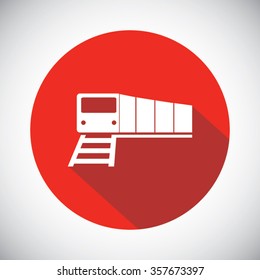train vector icon