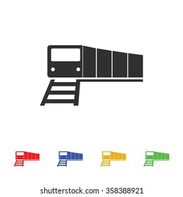 train vector icon