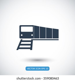 train vector icon