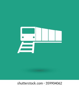 train vector icon