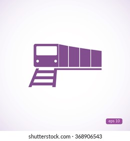 train vector icon