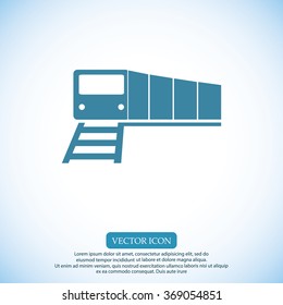 train vector icon