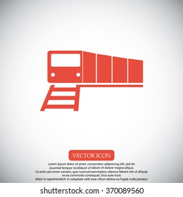 train vector icon