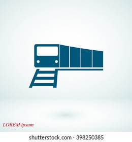 train vector icon