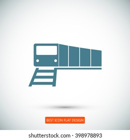 train vector icon