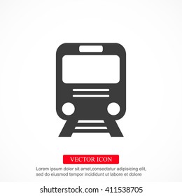 Train vector icon
