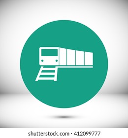 train vector icon