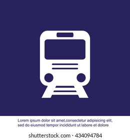 Train vector icon
