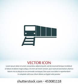 train vector icon