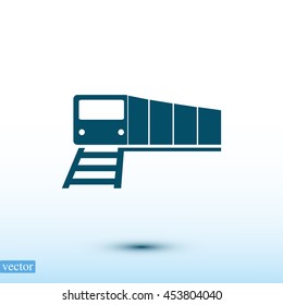train vector icon