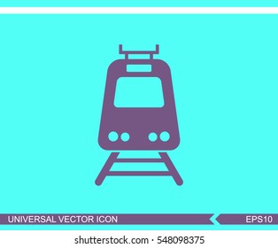 Train vector icon.