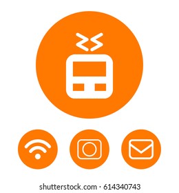 Train vector icon