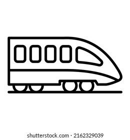Train vector icon. Can be used for printing, mobile and web applications.
