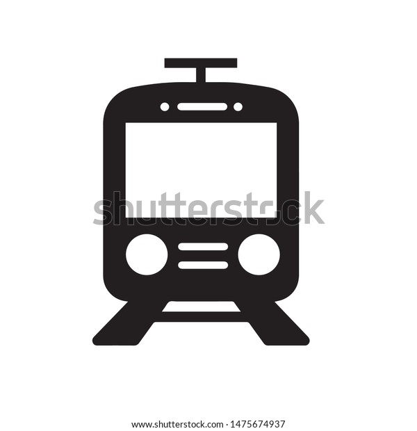 Train vector icon modern and simple flat symbol for\
web site